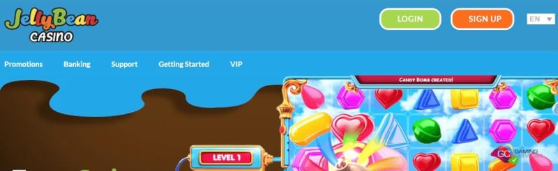 jellybean website provides casino games, bonus za pierwszy depozyt i promocje dla nowych graczy-logo