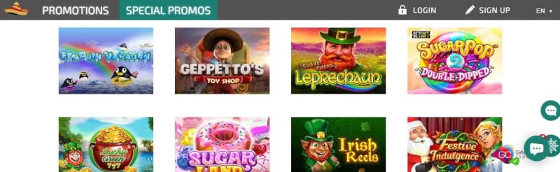 la fiesta casino homepage provides casino games, first deposit extra and promotions for new players-logo