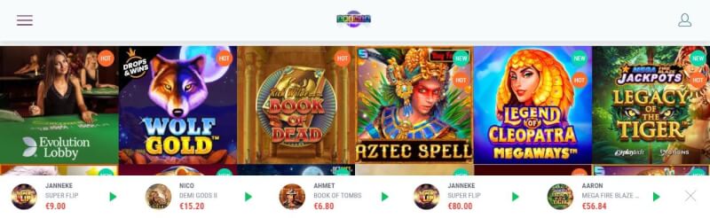 spinia website offers gambling games, bonus za pierwszy depozyt i promocje dla nowych graczy-logo