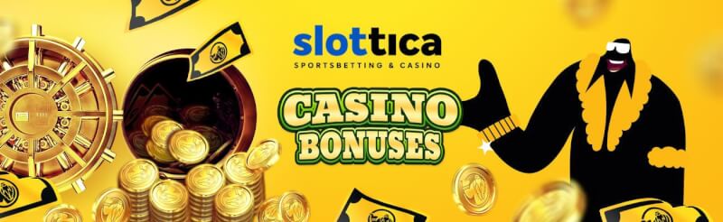 If you’re seeking to take advantage of a new casino bonus then slottica welcome extra and free spins could be good option for you-logo