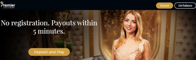premier real time casino  pay n play casino homepage offers gambling games, dodatek do pierwszej wpłaty i promocje dla nowych graczy-logo