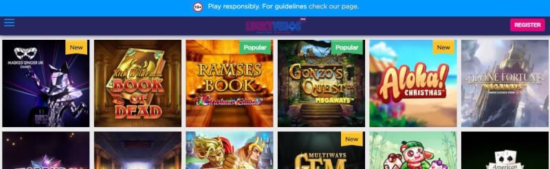 lucky vegas homepage provides casino games, pierwszy dodatkowy depozyt i oferty dla zupełnie nowego logo gracza