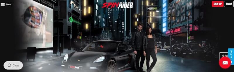 spin rider website offers casino games, pierwszy dodatkowy depozyt i oferty dla zupełnie nowego logo gracza