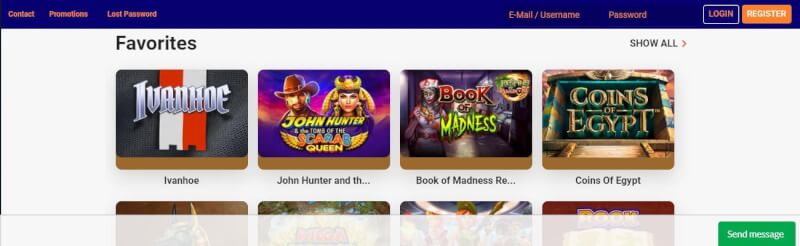 crowncas homepage provides gambling games, very first deposit bonus and offers for brand new players-logo