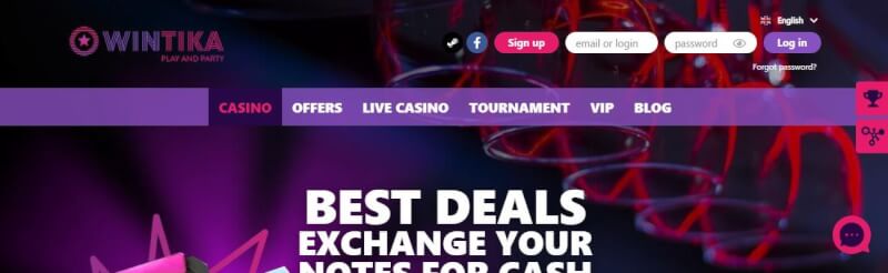 wintika website offers gambling games, very first deposit extra and offers for brand new players-logo