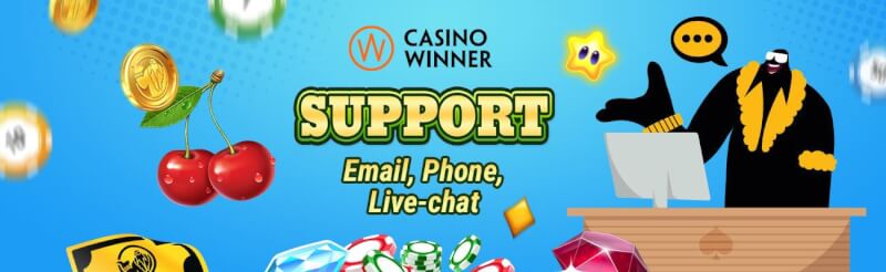 casino winner support choices review-logo