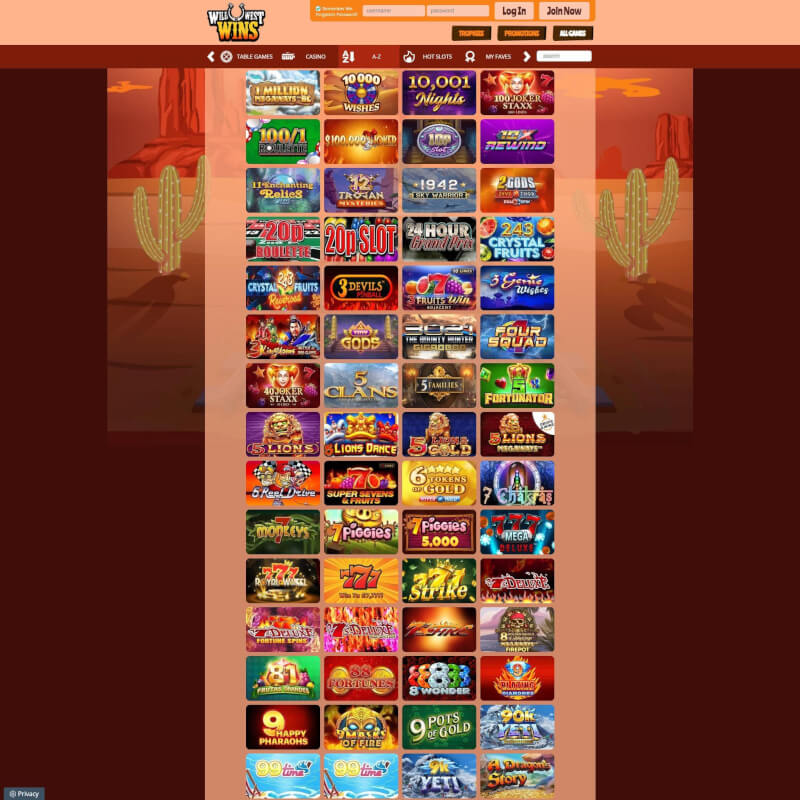 Wild western Wins screenshot 2