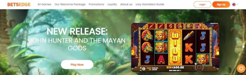 betsedge casino offers all casino games, promotions and welcome bonus for new players-logo