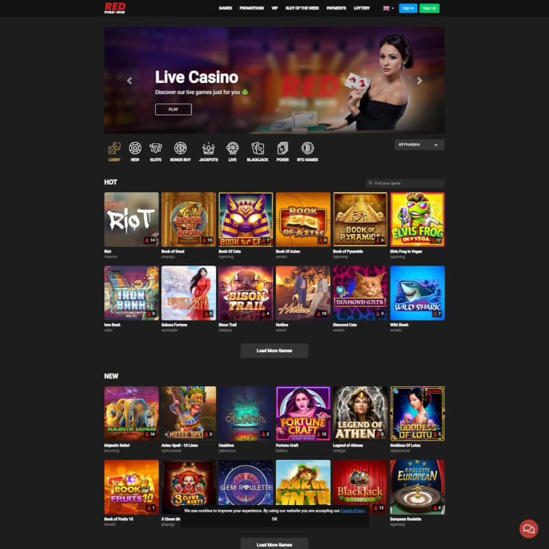 Red Ping Earn Casino screenshot 1