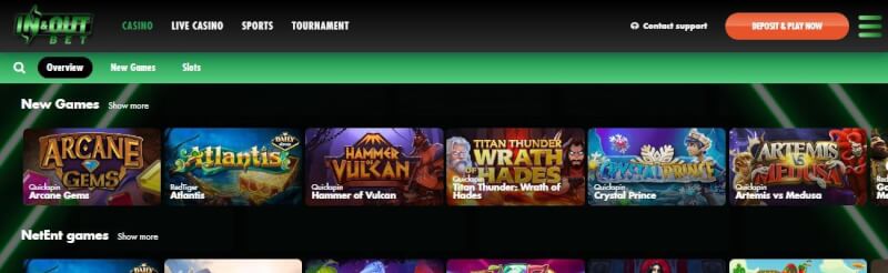 in and out bet casino homepage provides casino games and promotions, darmowe spiny dla zupełnie nowych graczy-logo