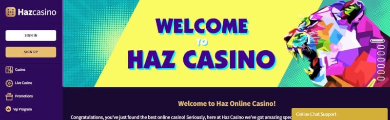 haz casino homepage provides gambling games, pierwszy dodatkowy depozyt i oferty dla zupełnie nowego logo gracza