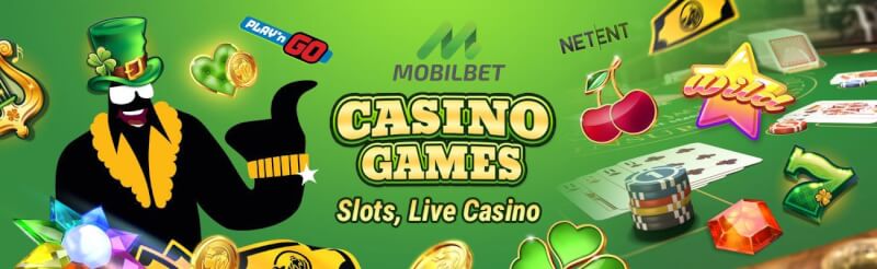 mobilebet provides numerous gambling games like slot machines, gry hazardowe na żywo, takie jak blackjack, logo bakarata i ruletki