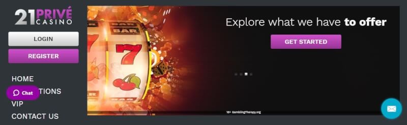 21 prive homepage offers gambling games, bonus od pierwszego depozytu i promocje dla zupełnie nowych graczy-logo