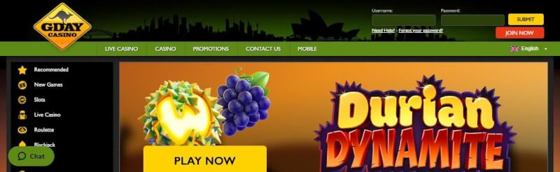 gday casino website offers casino games, bonus od pierwszego depozytu i oferty dla zupełnie nowego logo gracza