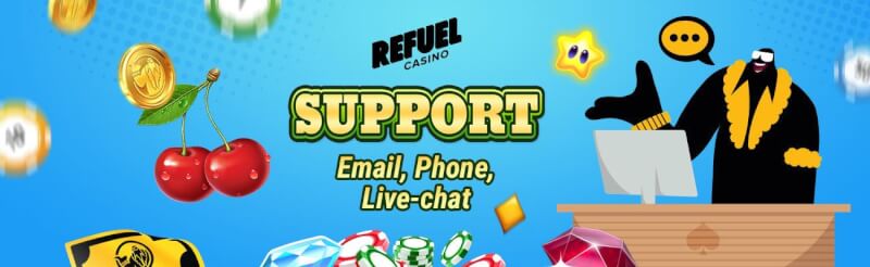 refuel casino support choices review-logo
