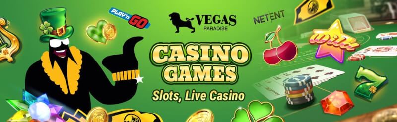 vegas haven offers different gambling games like slot machines, gry hazardowe na żywo, takie jak blackjack, logo bakarata i ruletki