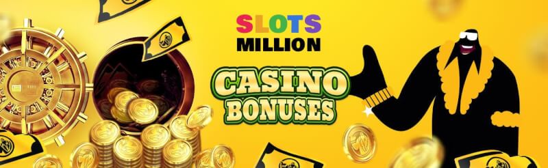 If you’re looking to benefit from a brand new casino bonus then slotsmillion welcome bonus and free spins might be a option for you-logo