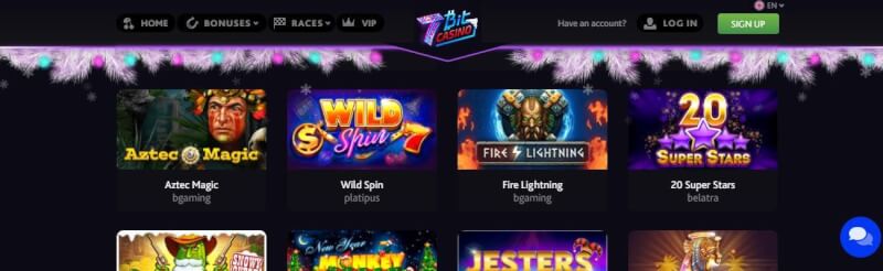 7bit casino homepage provides casino games, bonus za pierwszy depozyt i promocje dla nowych graczy-logo