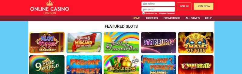 online casino london homepage provides gambling games, pierwszy dodatkowy depozyt i kampanie dla nowych graczy-logo