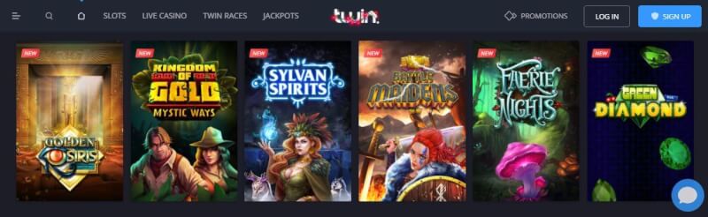 casino gods homepage provides casino games and campaigns for new players-logo
