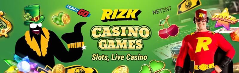 Rizk Casino provides every thing gambling seeker needs. There are lots of slots, dining table, and cards, live gambling enterprises, as well as activities betting-logo
