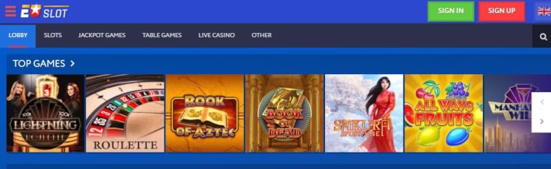 euslot homepage provides gambling games, first deposit bonus and campaigns for brand new players-logo