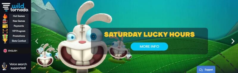 wild tornado lobby offers hot games, brand-new games, repayments choices, vip system, promotions and slot machines combat-logo